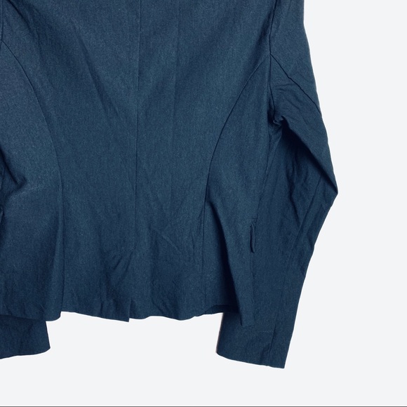 Papaya black stretch one-button Blazer Sz S/M juniors fitted business casual - Picture 13 of 16